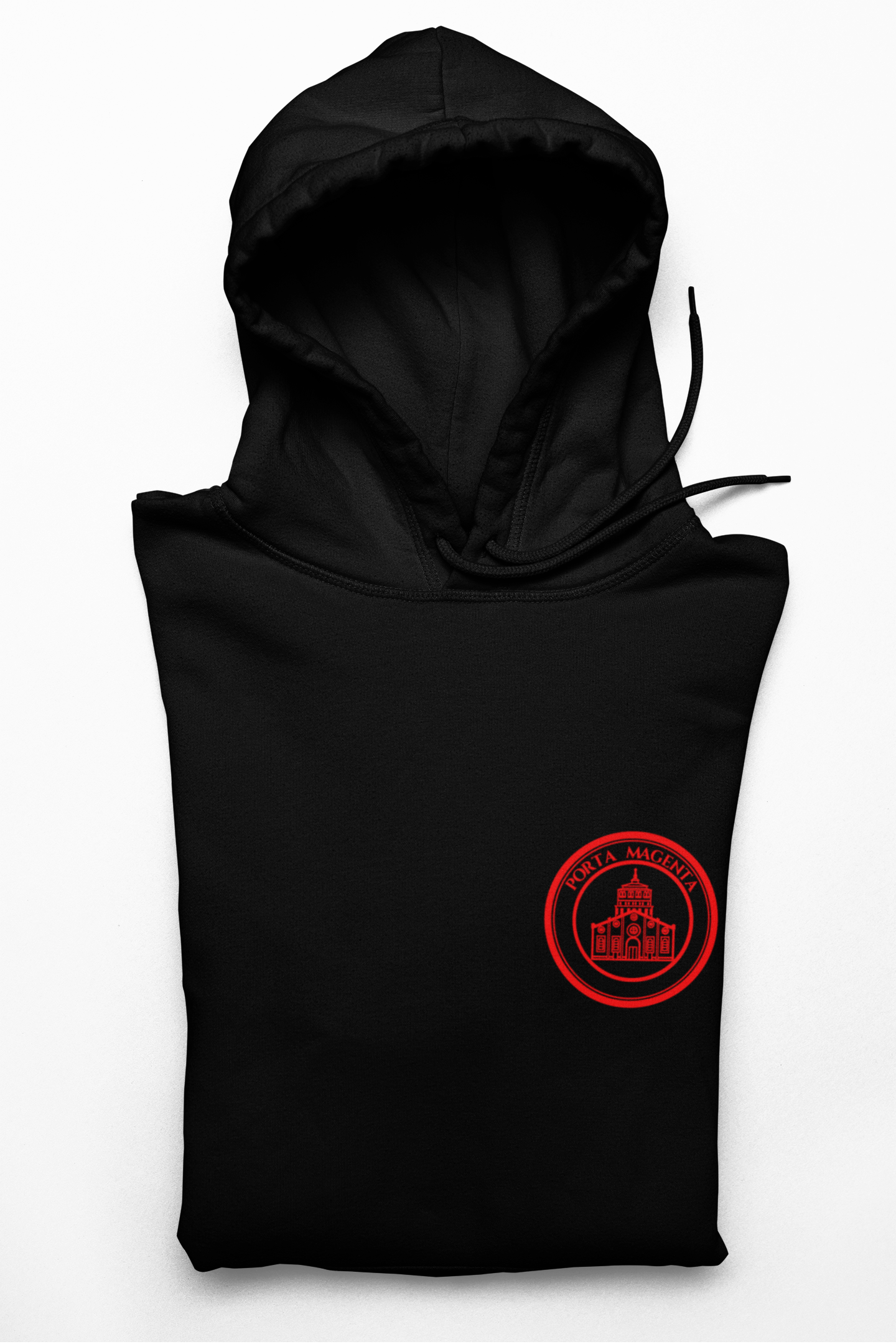 FELPA ZONA PORTA MAGENTA ROSSONERA