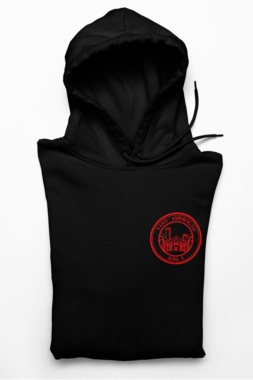 FELPA SANT'AMBROGIO (ZONA 1) ROSSONERA