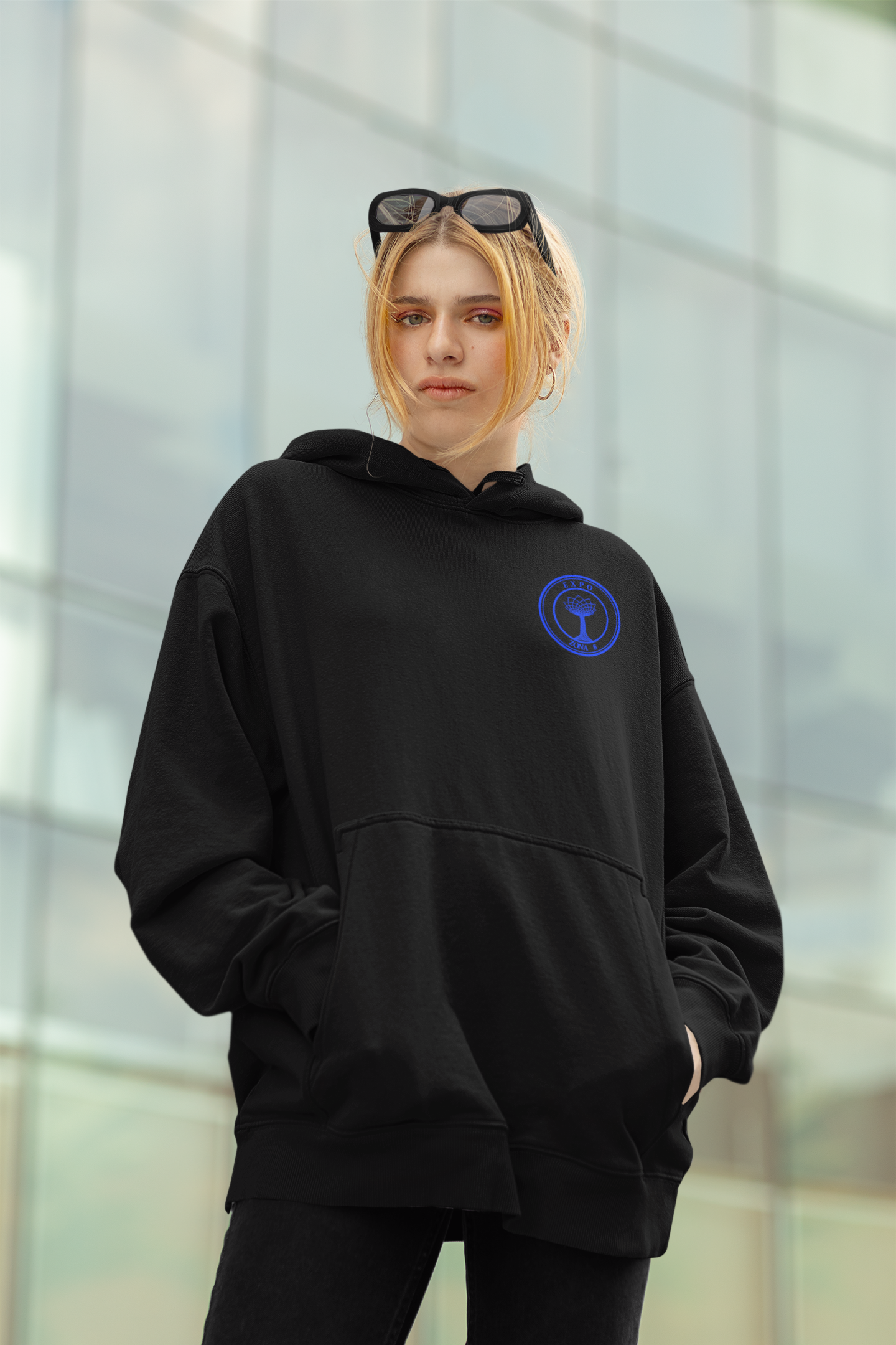 FELPA EXPO (ZONA 8) NERAZZURRA