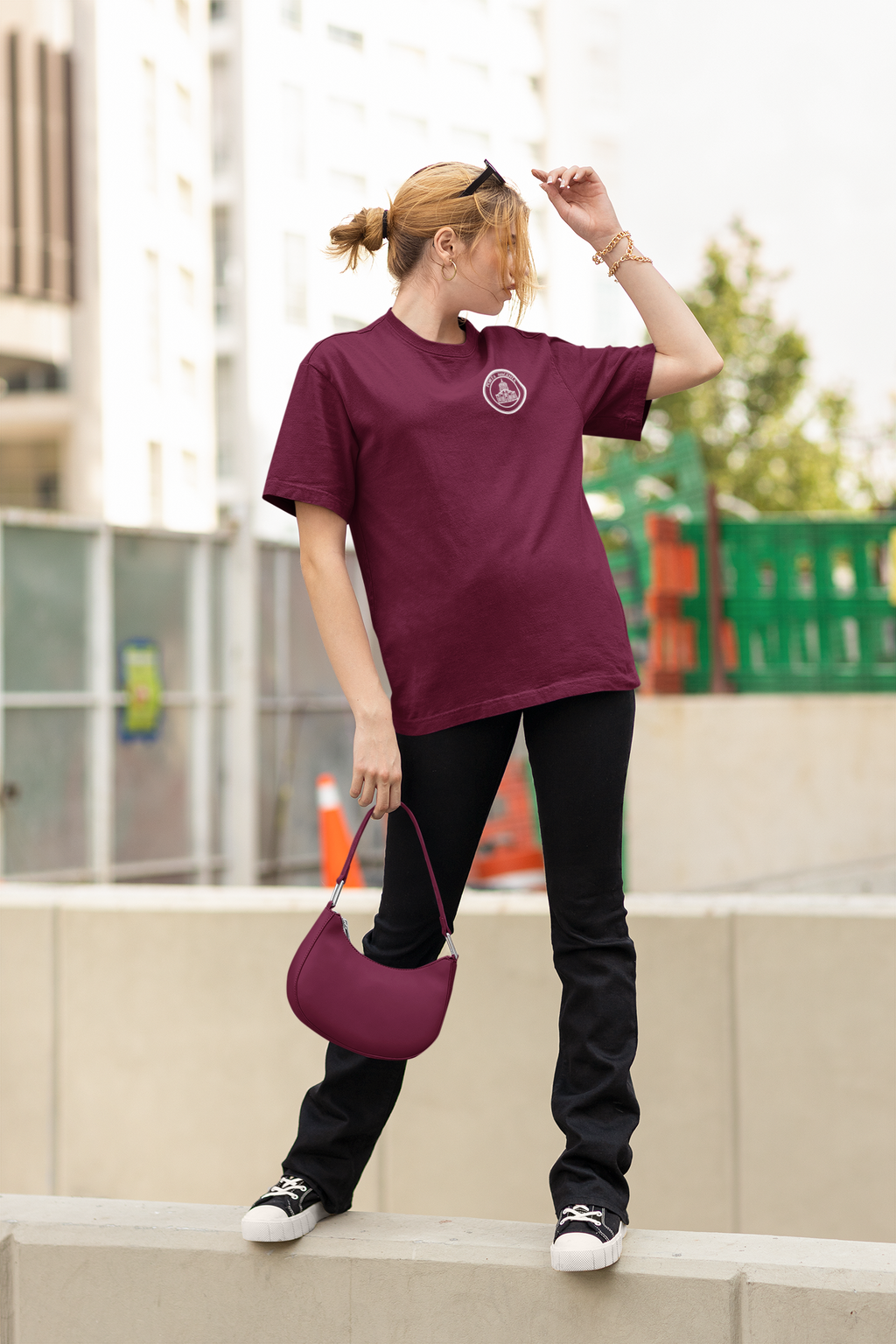 MAGLIETTA PORTA MAGENTA ROSSONERA