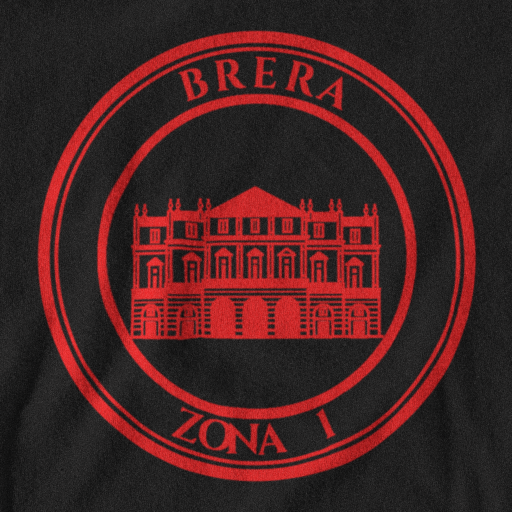 MAGLIETTA BRERA  (ZONA 1) ROSSONERA