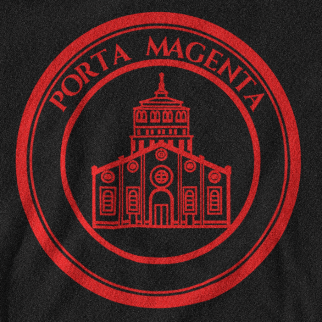 MAGLIETTA PORTA MAGENTA ROSSONERA