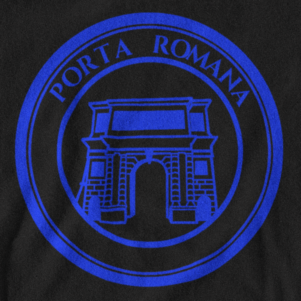MAGLIETTA PORTA ROMANA NERAZZURRA