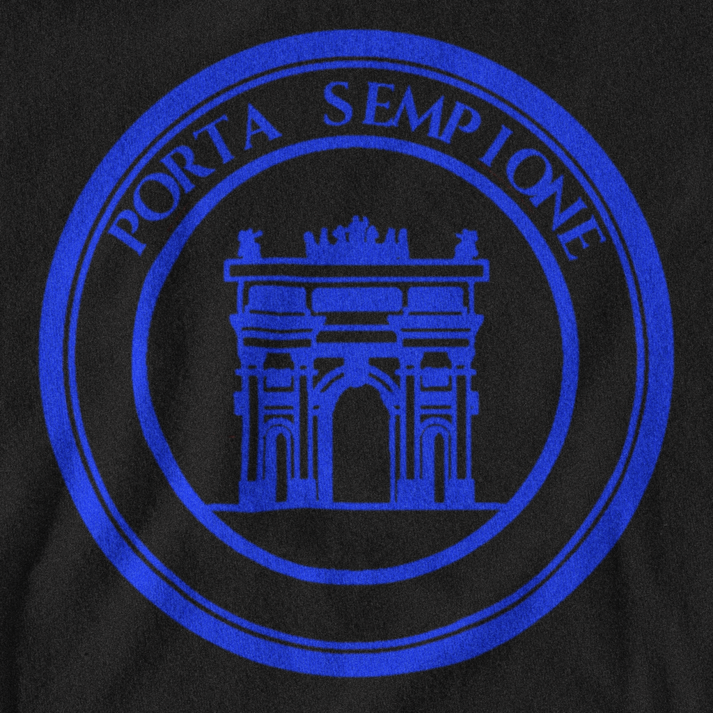 MAGLIETTA PORTA SEMPIONE NERAZZURRA