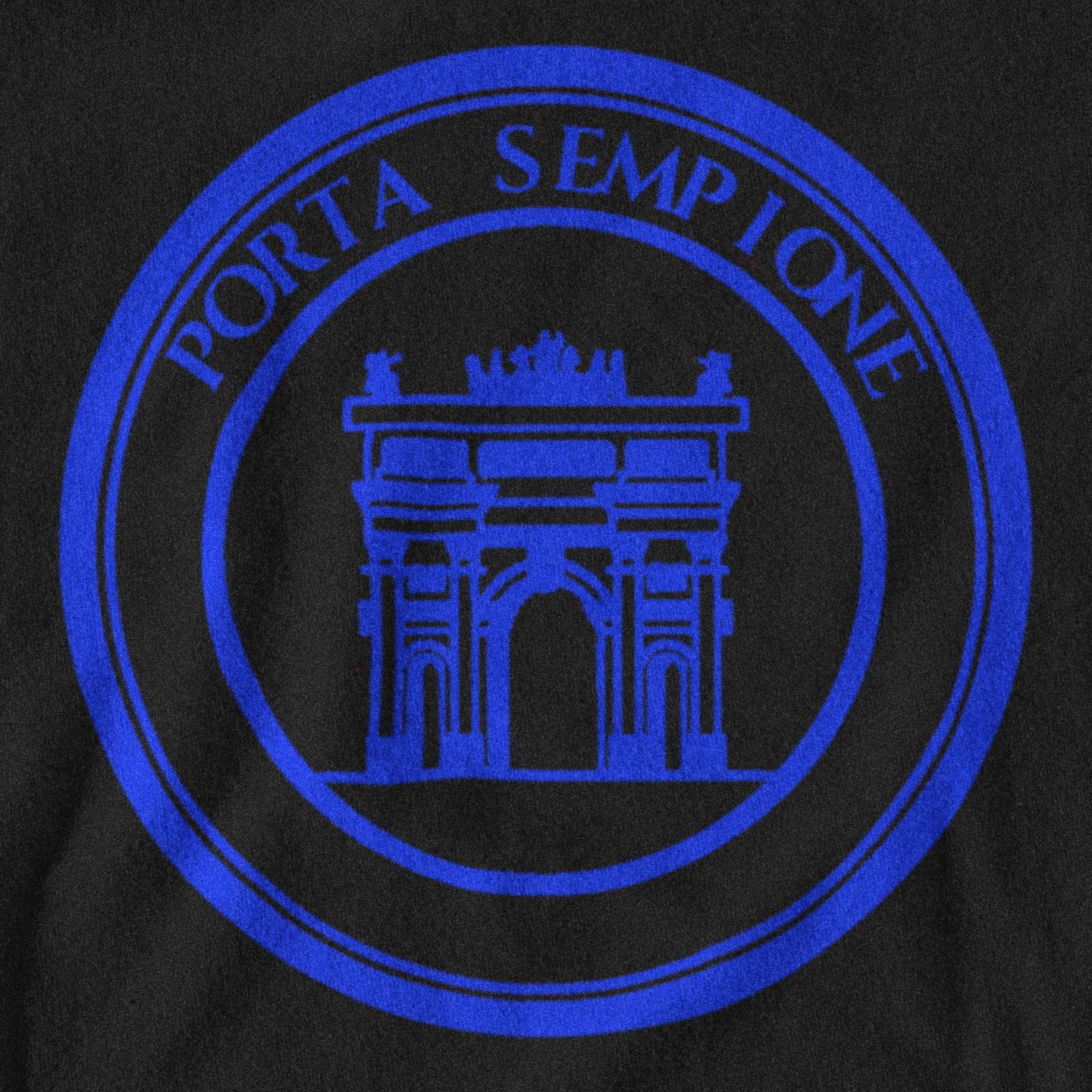 MAGLIETTA PORTA SEMPIONE NERAZZURRA