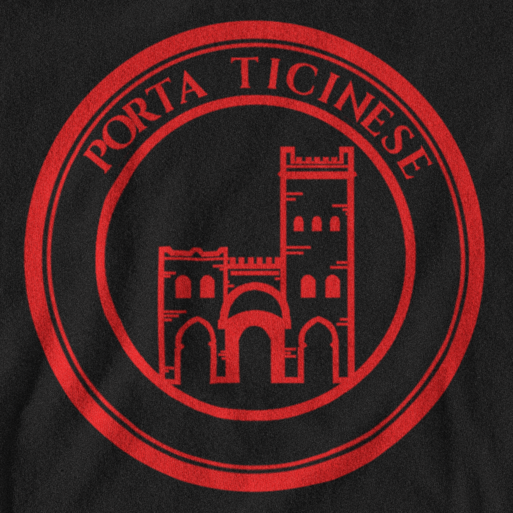 MAGLIETTA PORTA TICINESE ROSSONERA