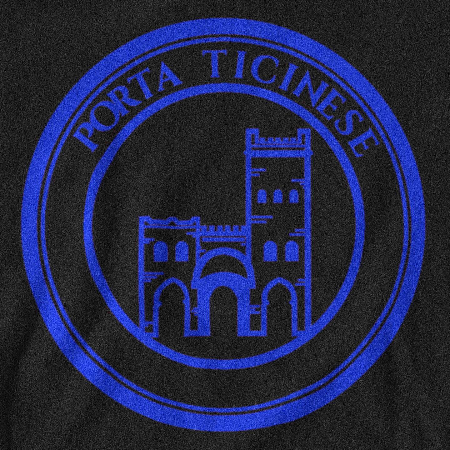 MAGLIETTA PORTA TICINESE NERAZZURA