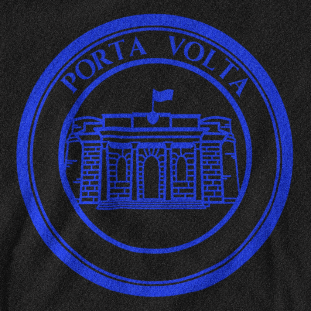 MAGLIETTA PORTA VOLTA NERAZZURRA