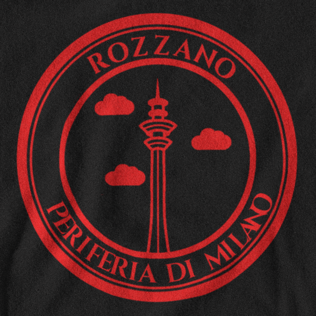 MAGLIETTA ROZZANO ROSSONERA - PERIFERIA DI MILANO