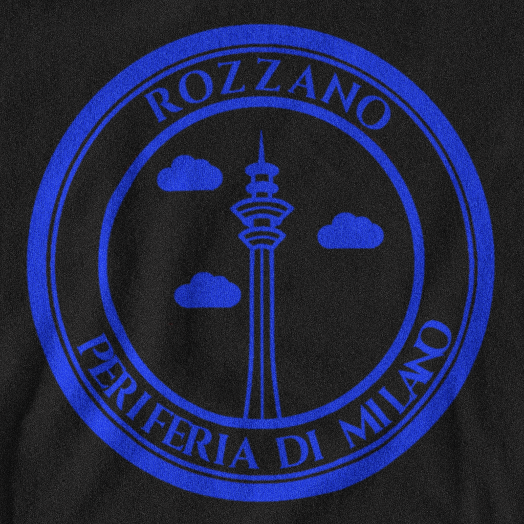 MAGLIETTA ROZZANO NERAZZURRA - PERIFERIA DI MILANO
