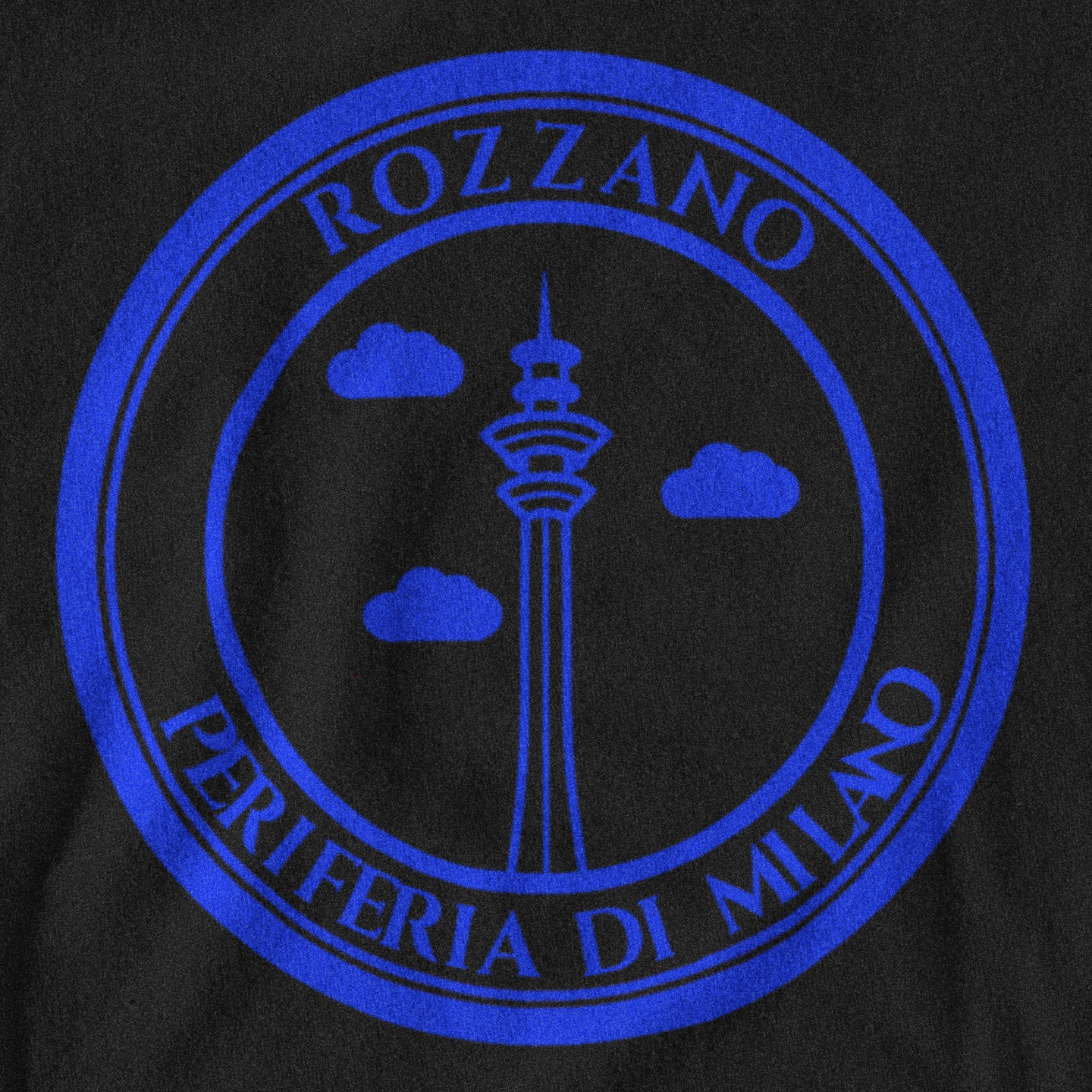 MAGLIETTA ROZZANO NERAZZURRA - PERIFERIA DI MILANO