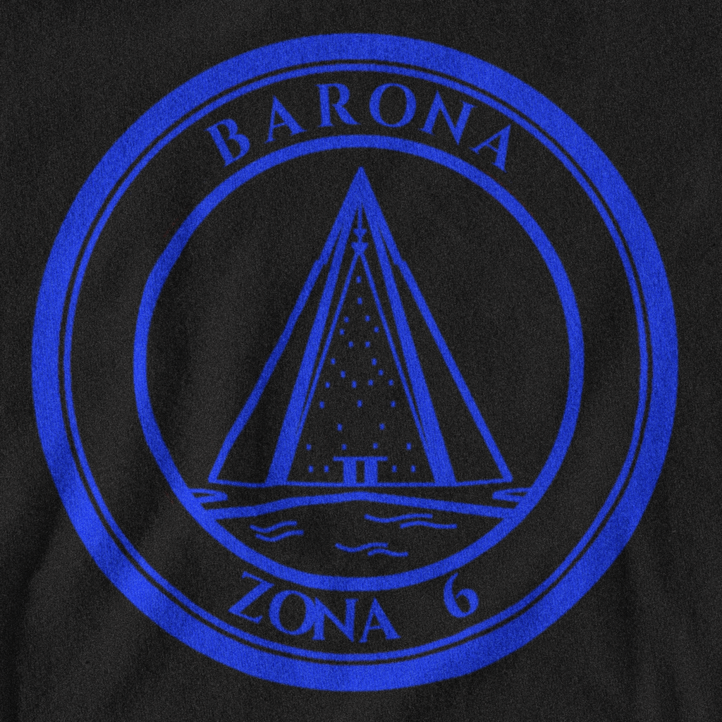 MAGLIETTA BARONA (ZONA 6) NERAZZURRA