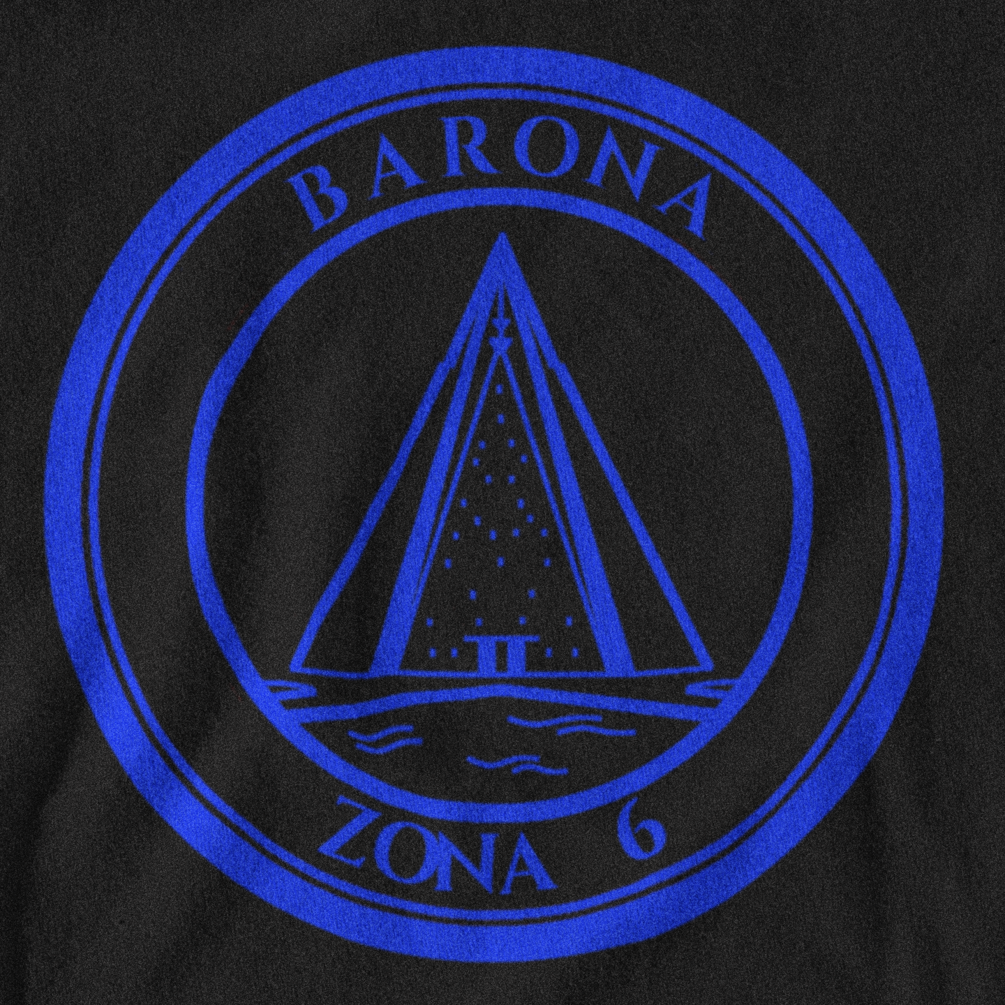 MAGLIETTA BARONA (ZONA 6) NERAZZURRA