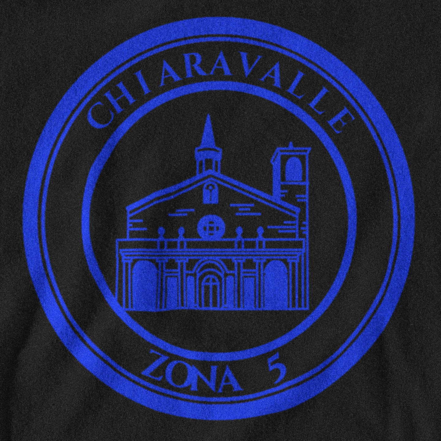 MAGLIETTA CHIARAVALLE (ZONA 5) NERAZZURRA