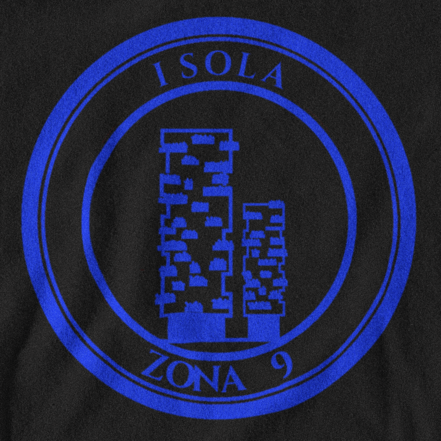 MAGLIETTA ISOLA (ZONA 9) NERAZZURRA