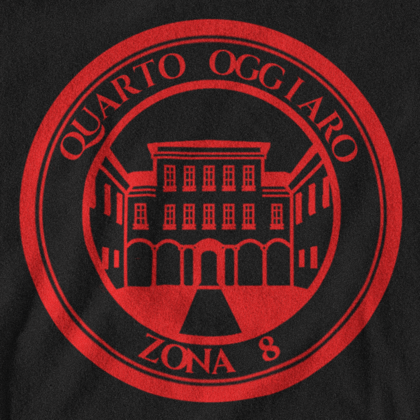 MAGLIETTA QUARTO OGGIARO (ZONA 8) ROSSONERA