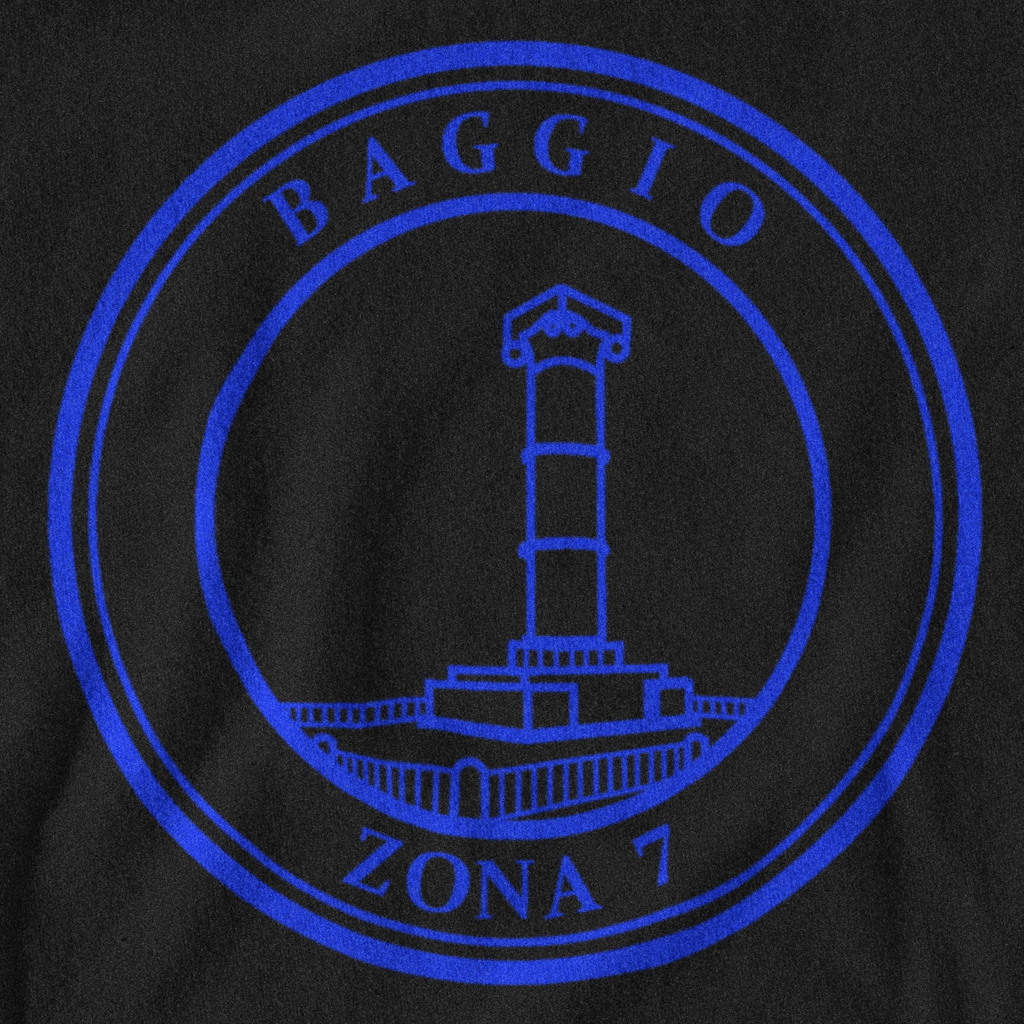 MAGLIETTA BAGGIO (ZONA 7) NERAZZURRA
