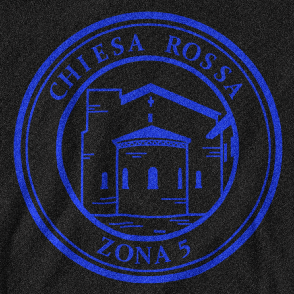 MAGLIETTA CHIESA ROSSA (ZONA 5) NERAZZURRA