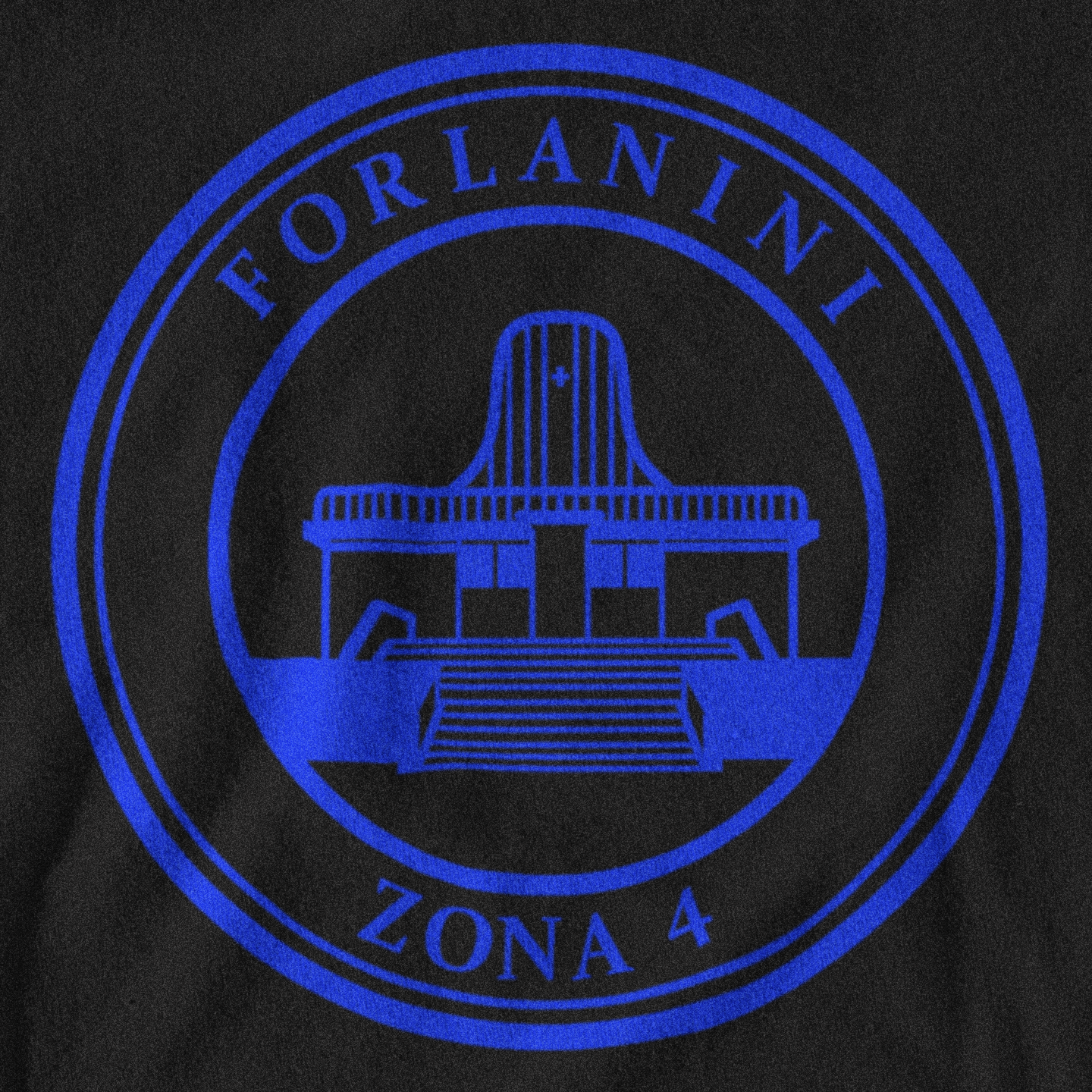 MAGLIETTA FORLANINI (ZONA 4) NERAZZURRA