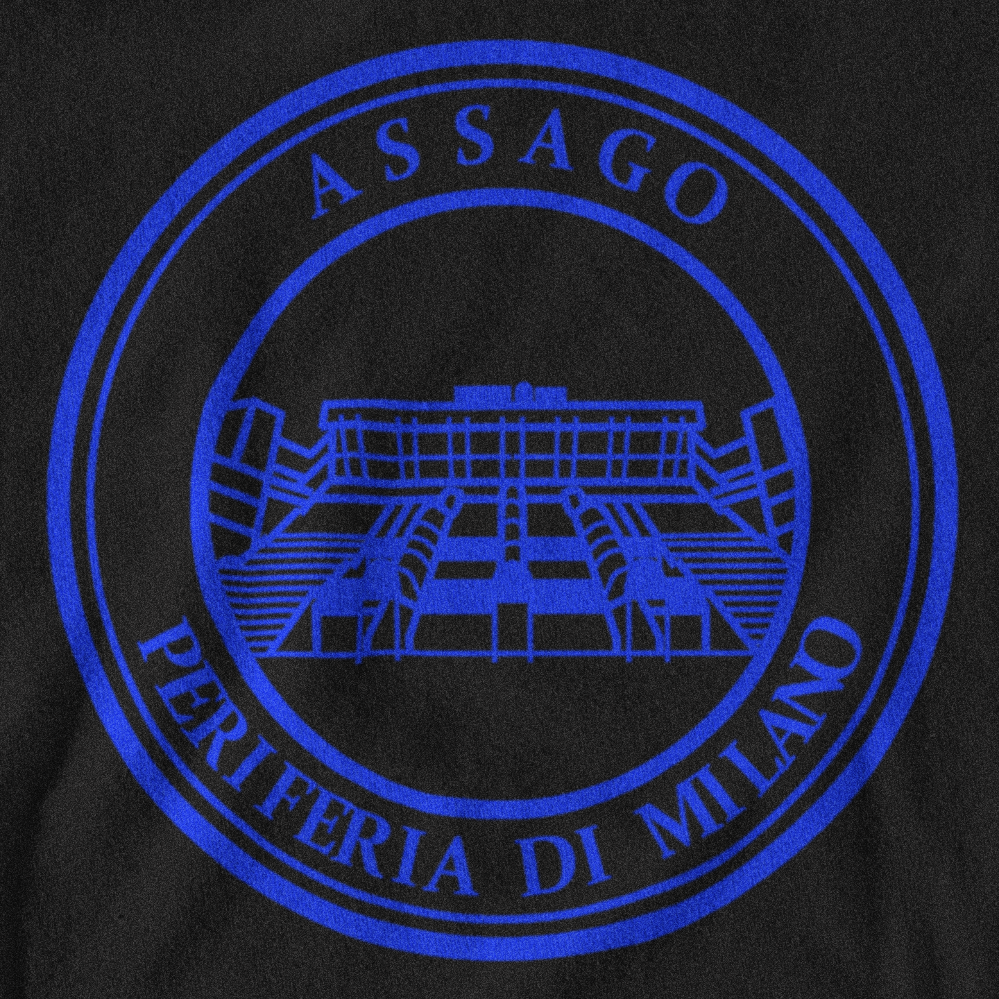 MAGLIETTA ASSAGO NERAZZURRA - PERIFERIA DI MILANO