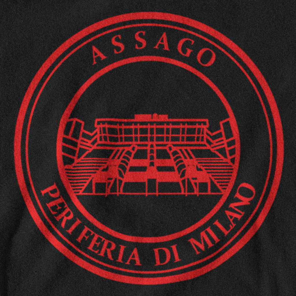 MAGLIETTA ASSAGO ROSSONERA - PERIFERIA DI MILANO
