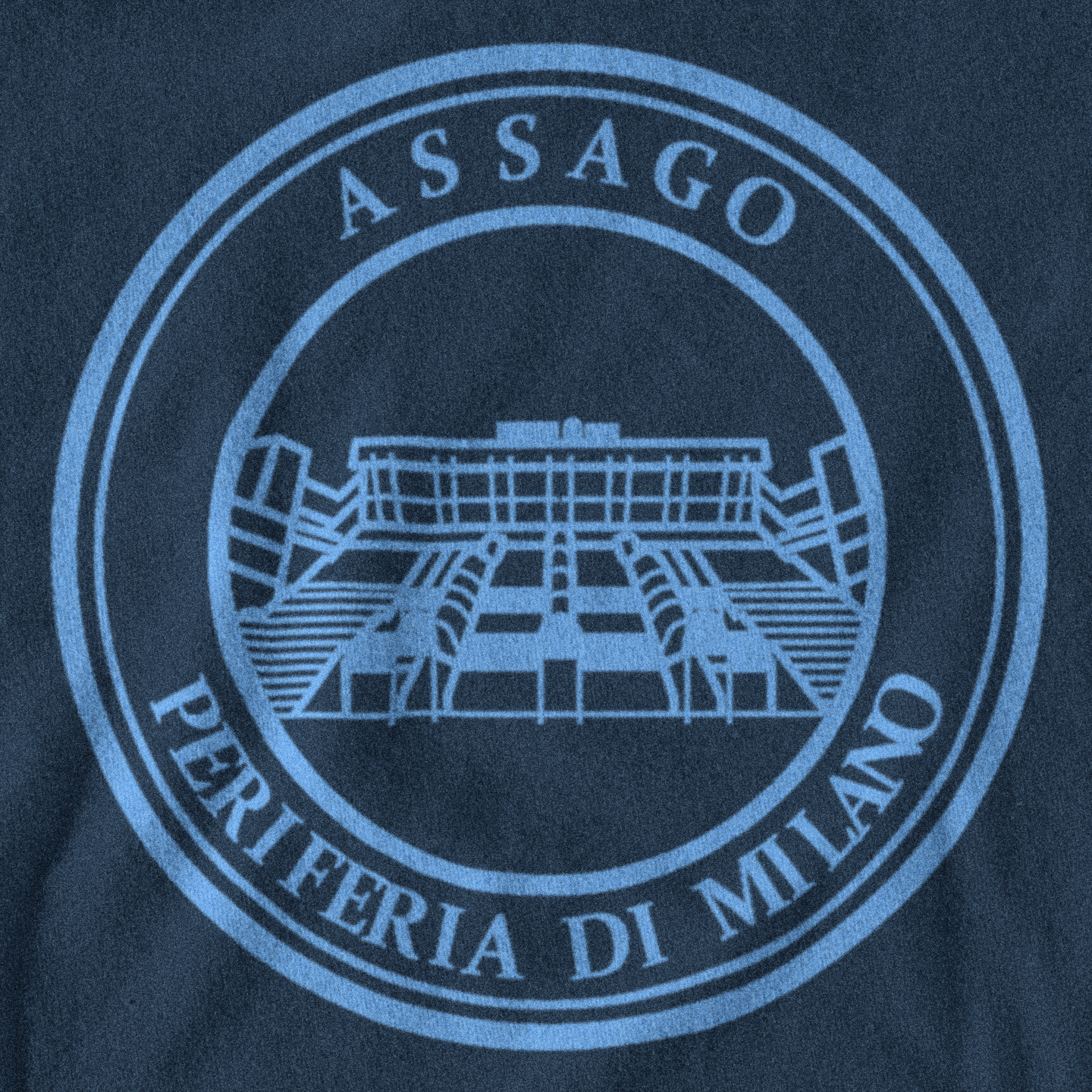 MAGLIETTA ASSAGO NERAZZURRA - PERIFERIA DI MILANO