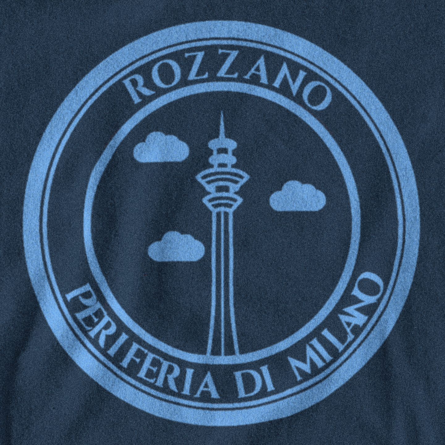 MAGLIETTA ROZZANO NERAZZURRA - PERIFERIA DI MILANO
