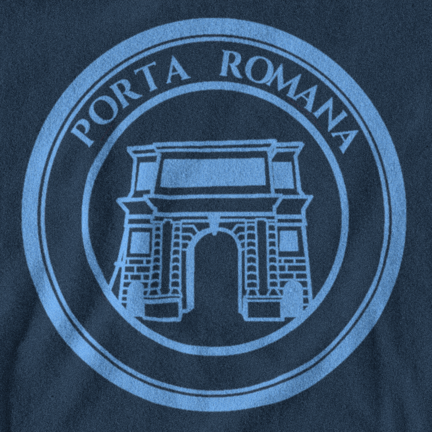 MAGLIETTA PORTA ROMANA NERAZZURRA