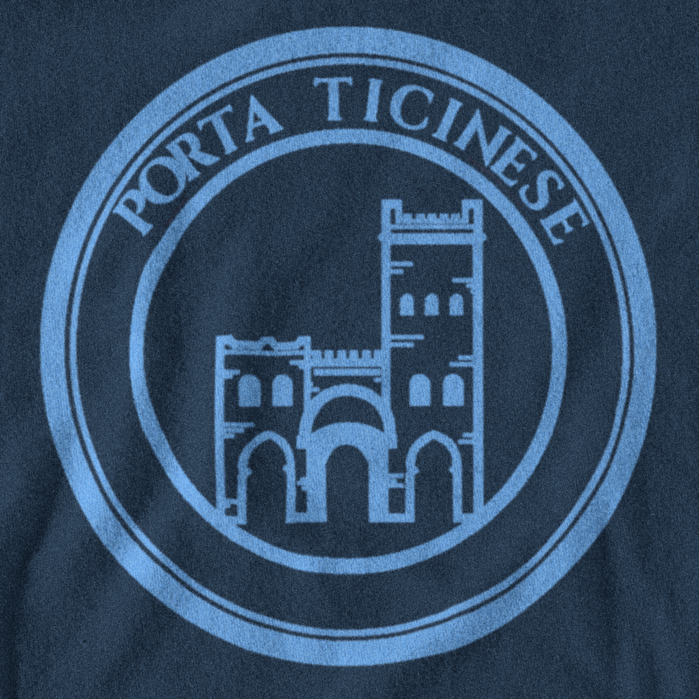 MAGLIETTA PORTA TICINESE NERAZZURA