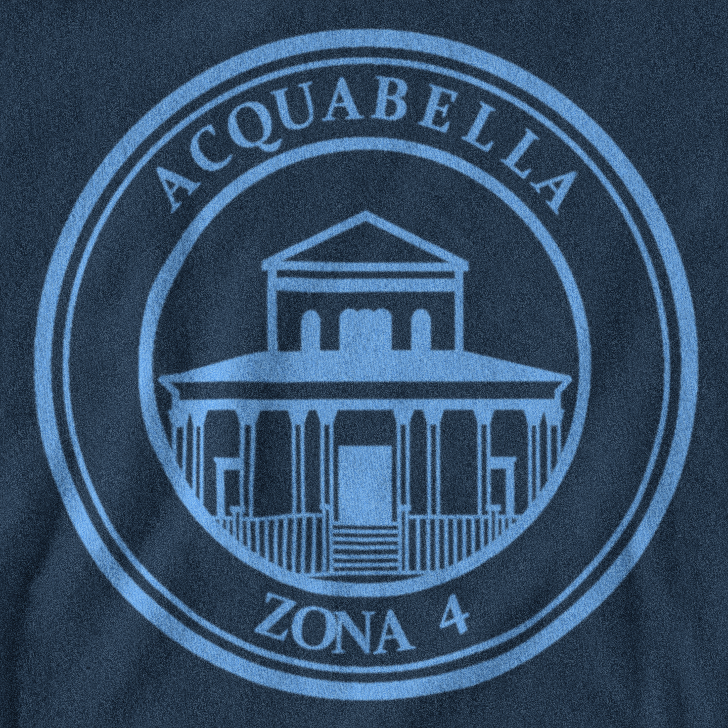 MAGLIETTA ACQUABELLA (ZONA 4) NERAZZURRA