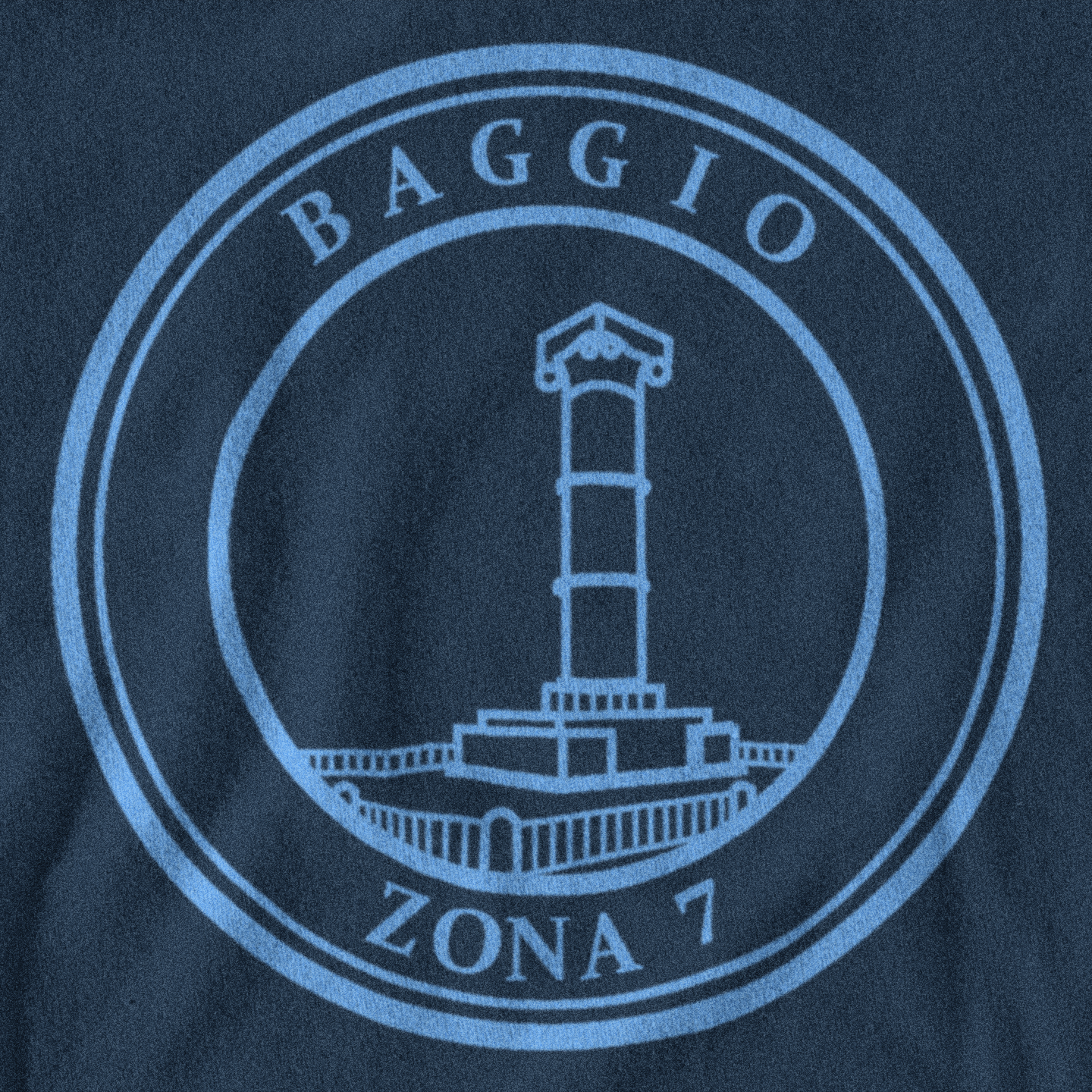 MAGLIETTA BAGGIO (ZONA 7) NERAZZURRA