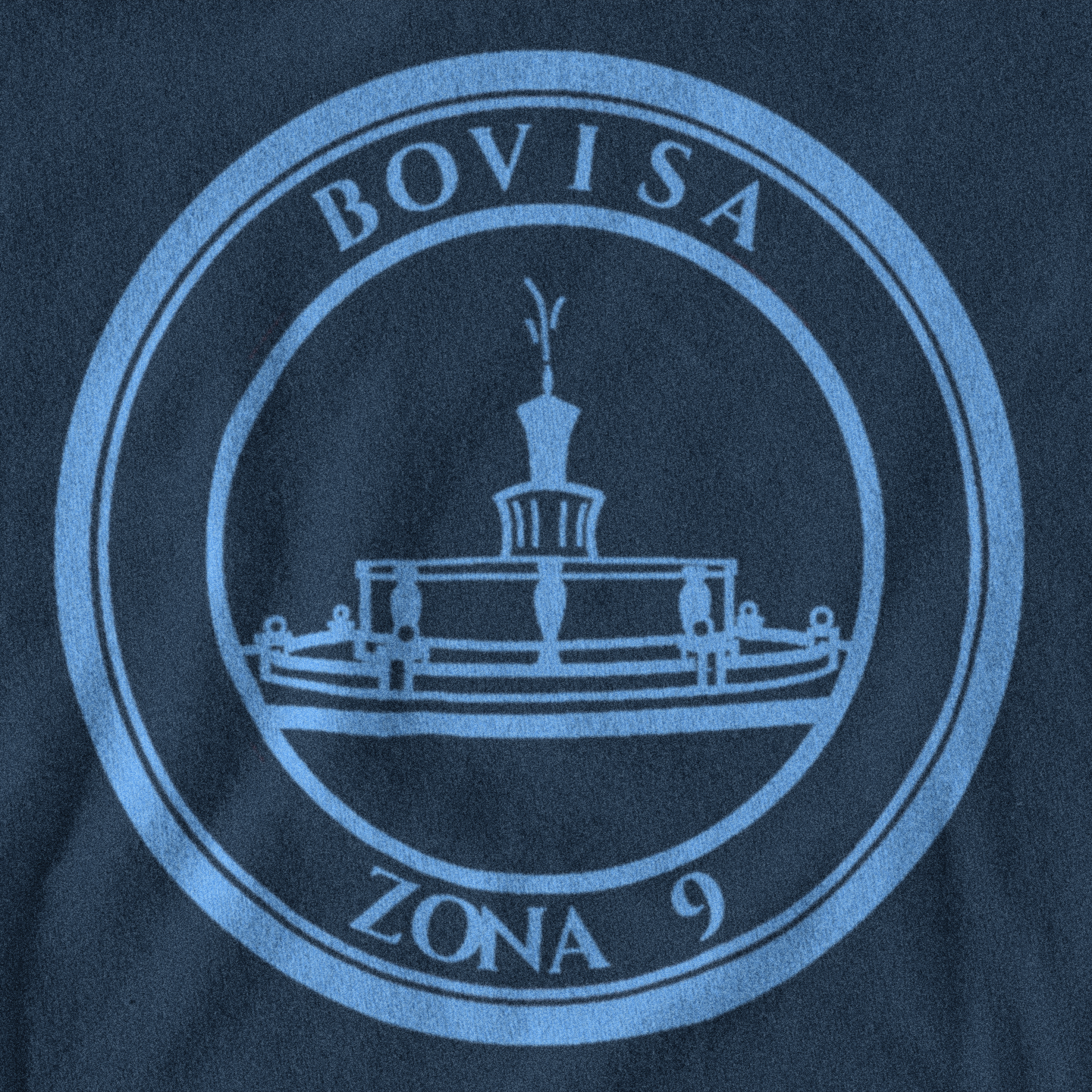 MAGLIETTA BOVISA (ZONA 9) NERAZZURRA