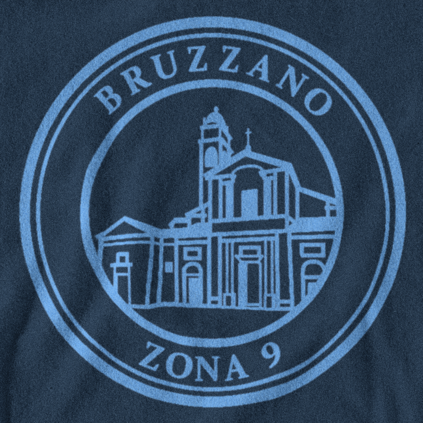 MAGLIETTA BRUZZANO (ZONA 9) NERAZZURRA