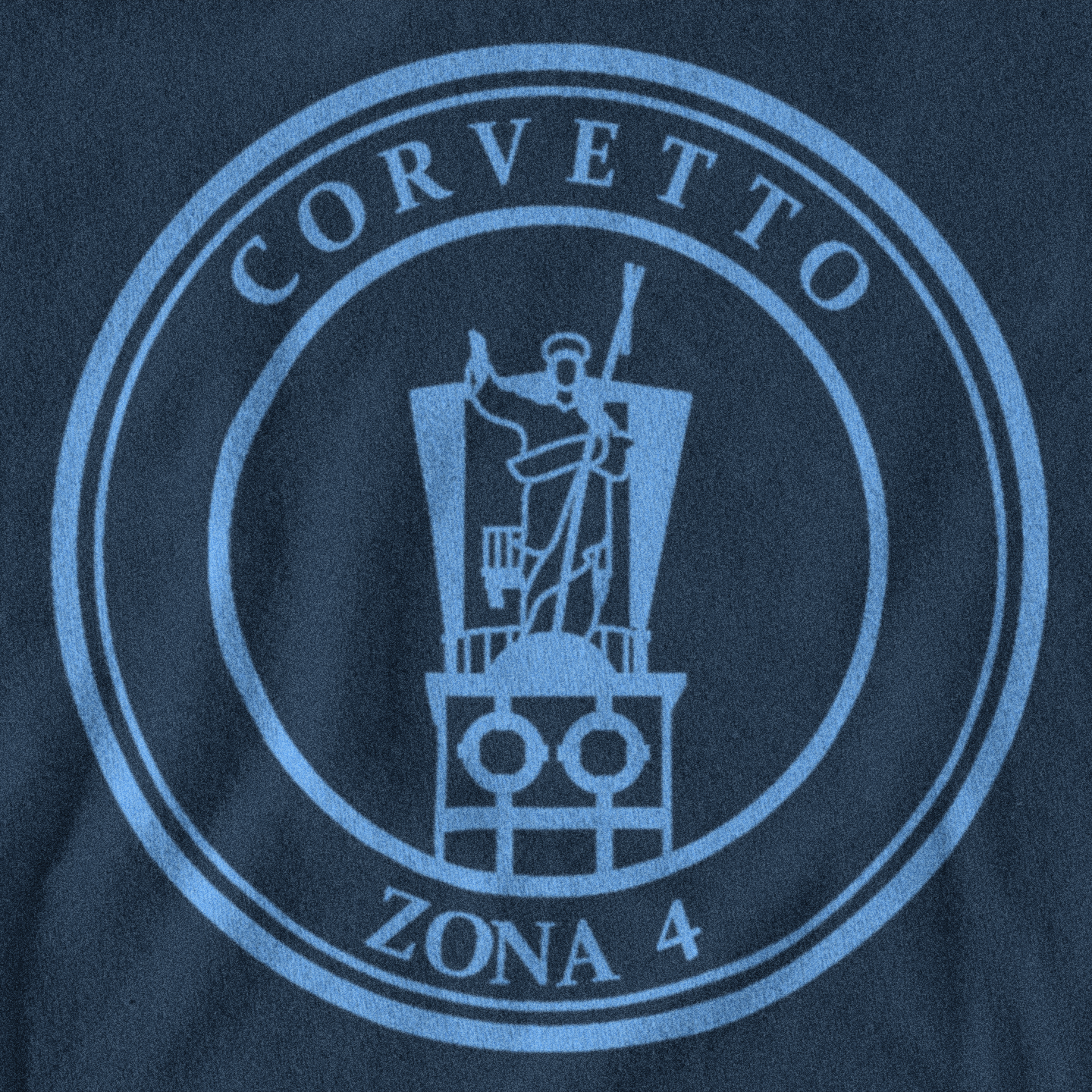 MAGLIETTA CORVETTO (ZONA 4) NERAZZURRA