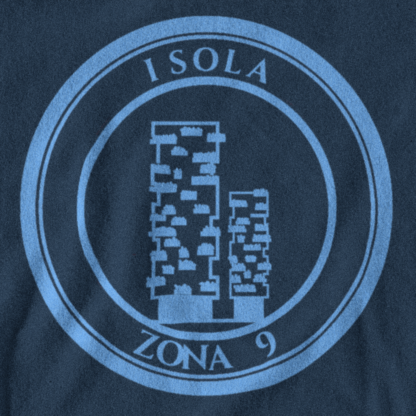 MAGLIETTA ISOLA (ZONA 9) NERAZZURRA