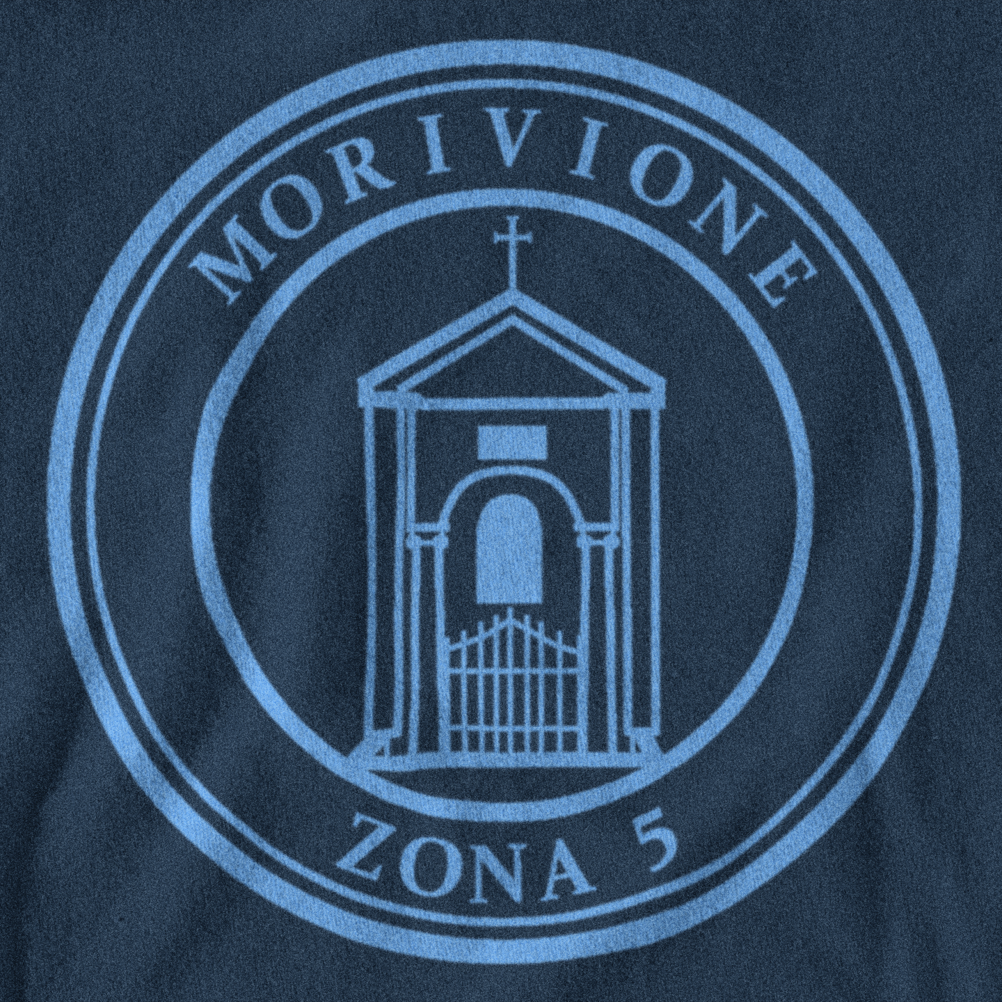 MAGLIETTA MORIVIONE (ZONA 5) NERAZZURRA