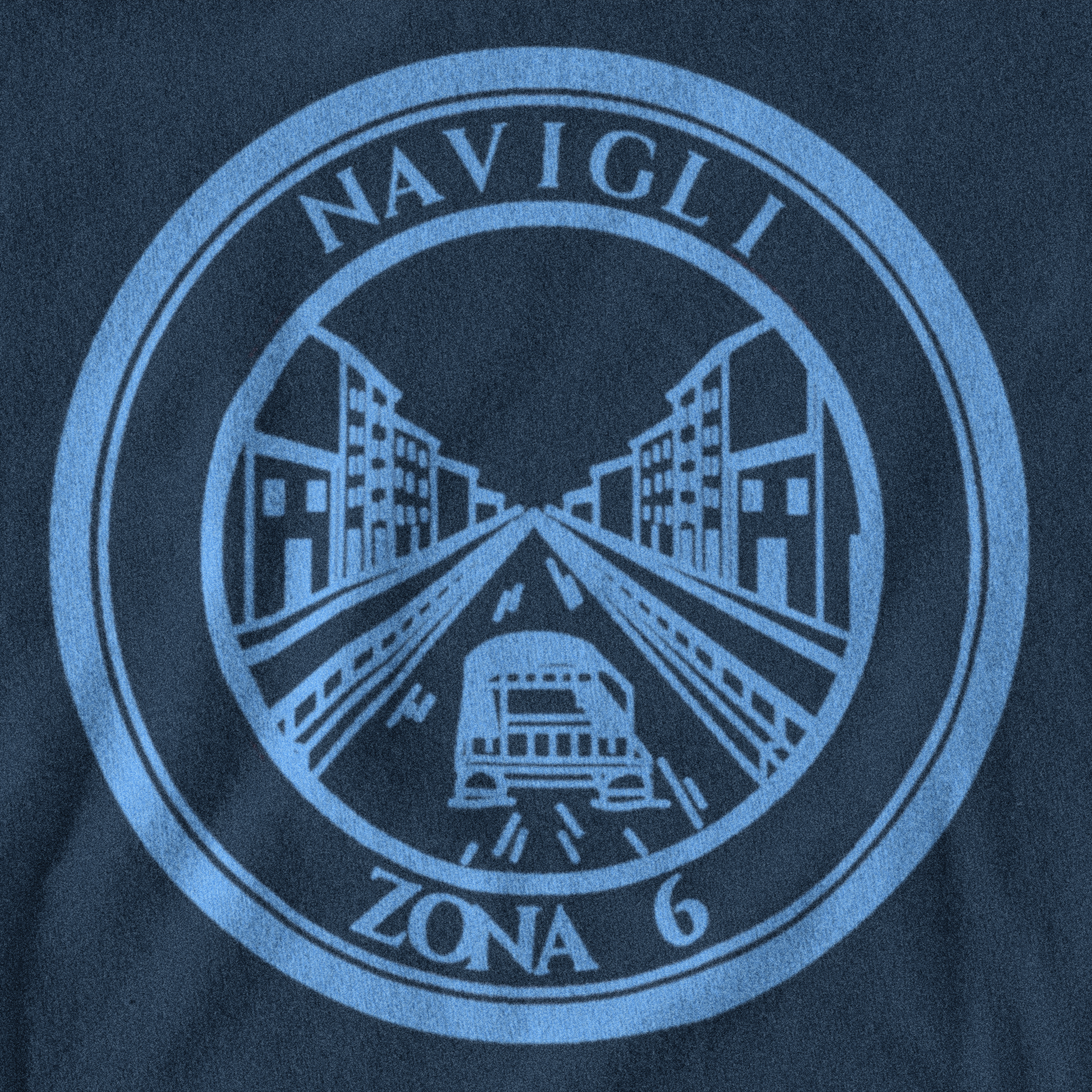 MAGLIETTA NAVIGLI (ZONA 6) NERAZZURRA