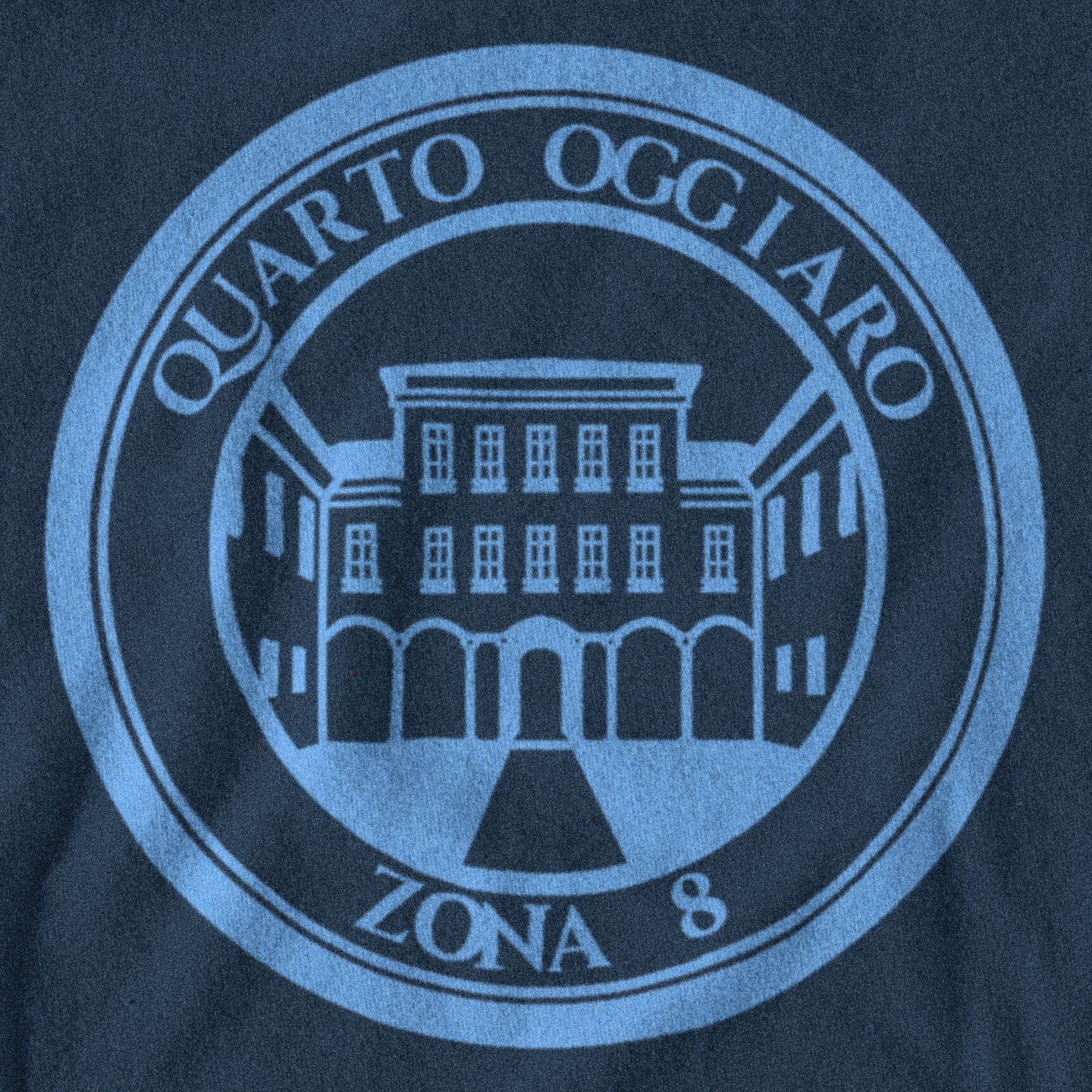MAGLIETTA QUARTO OGGIARO (ZONA 8) NERAZZURRA