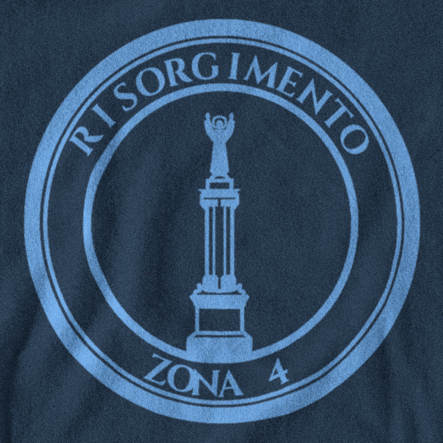 MAGLIETTA RISORGIMENTO (ZONA 4) NERAZZURRA