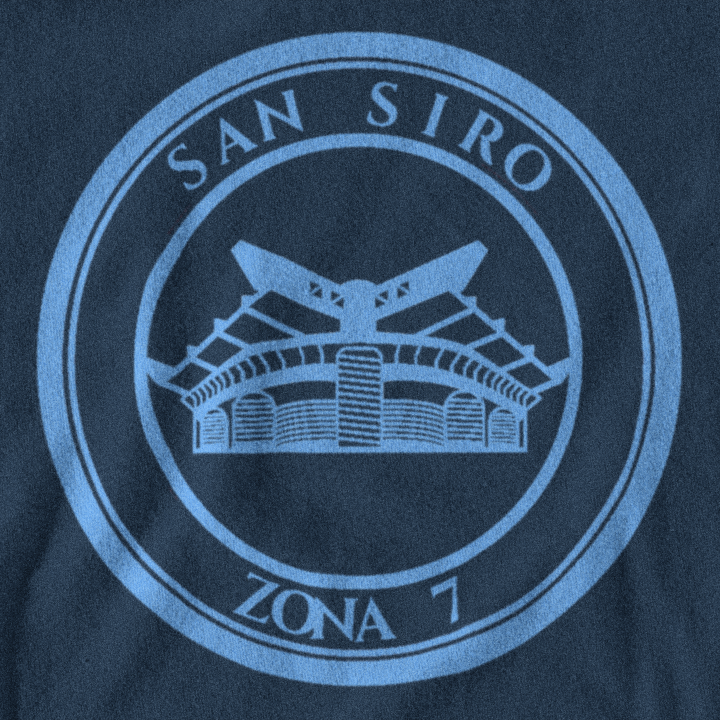 MAGLIETTA SAN SIRO (ZONA 7) NERAZZURRA