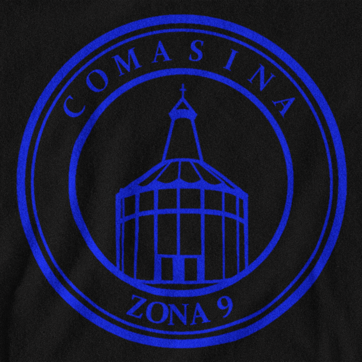 MAGLIETTA COMASINA (ZONA 9) NERAZZURRA