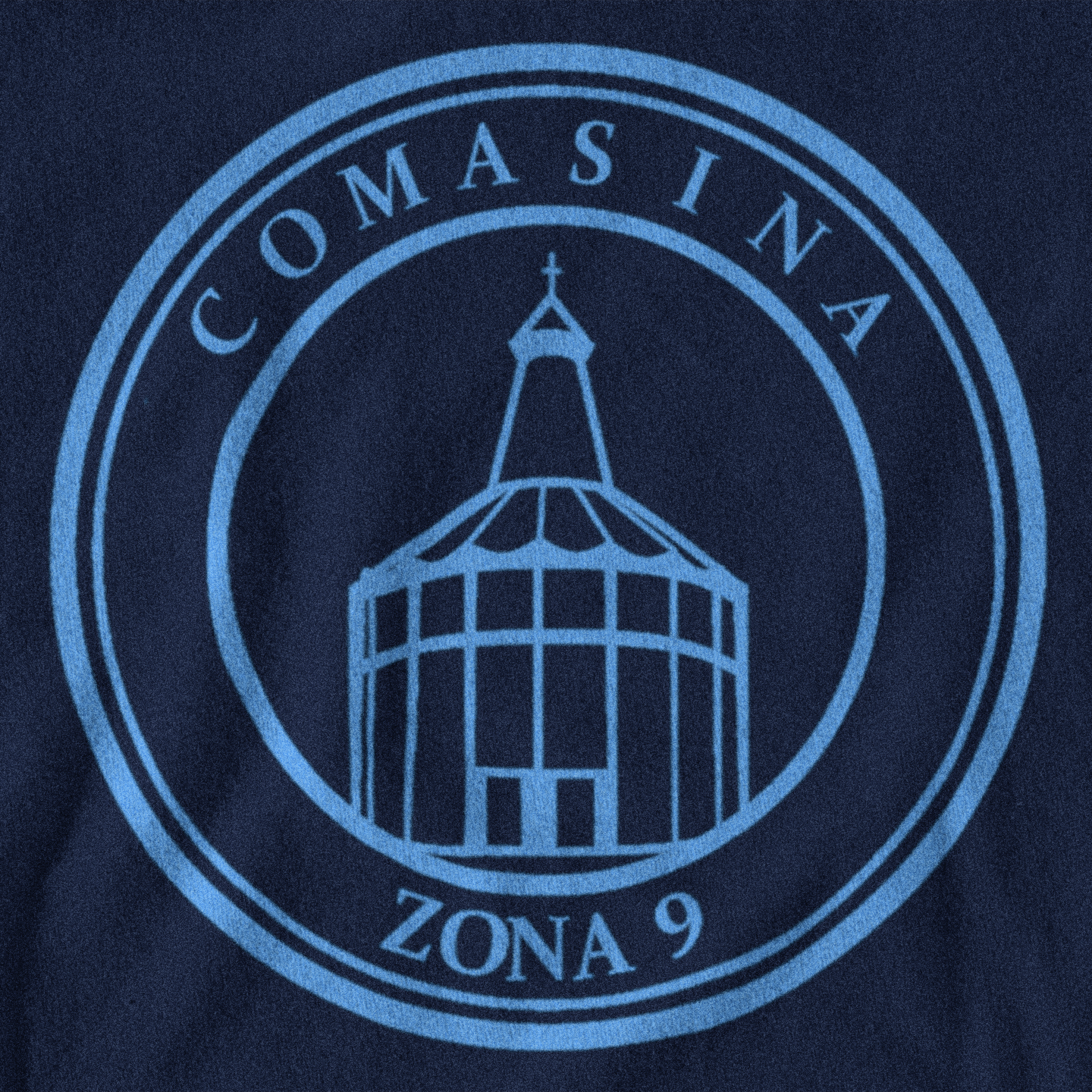 MAGLIETTA COMASINA (ZONA 9) NERAZZURRA