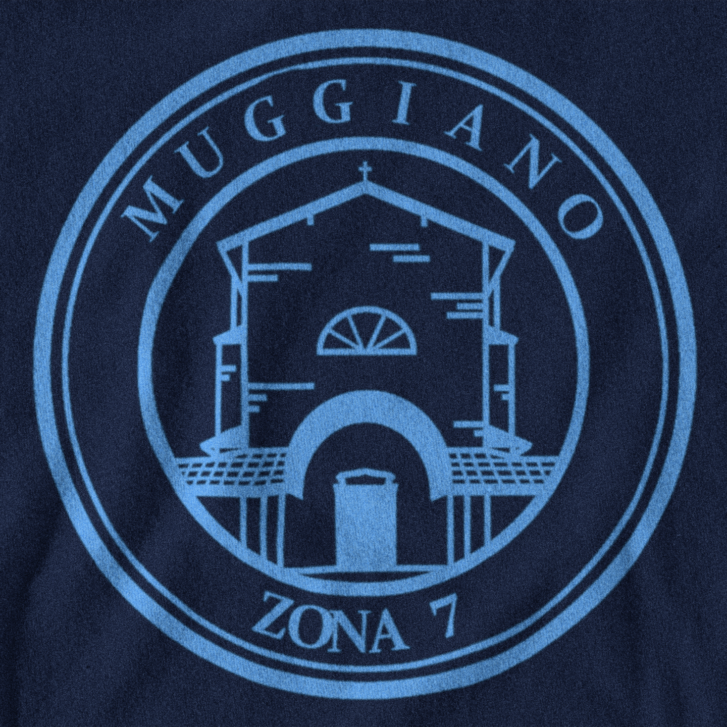 MAGLIETTA MUGGIANO (ZONA 7) NERAZZURRA