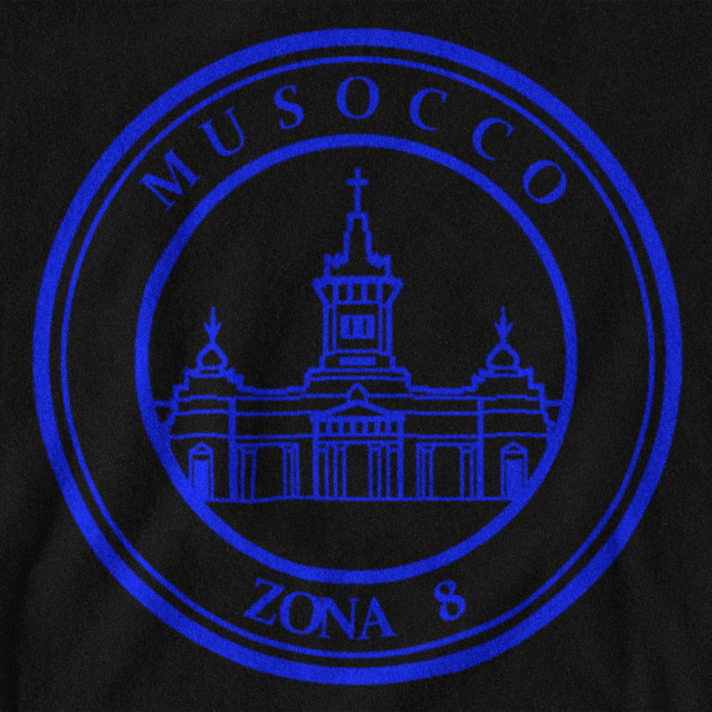 MAGLIETTA MUSOCCO (ZONA 8) NERAZZURRA