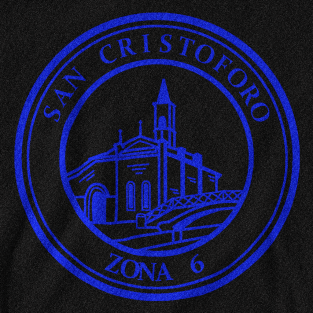 MAGLIETTA SAN CRISTOFORO (ZONA 6) NERAZZURRA
