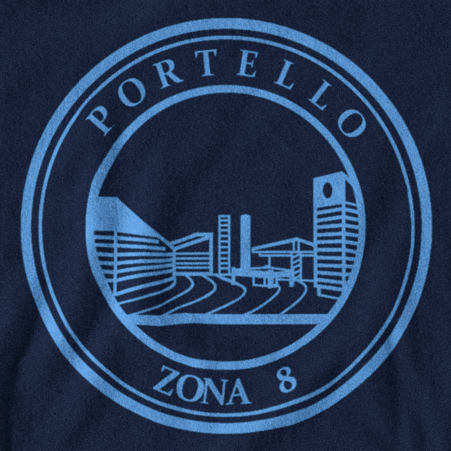 MAGLIETTA PORTELLO (ZONA 8) NERAZZURRA