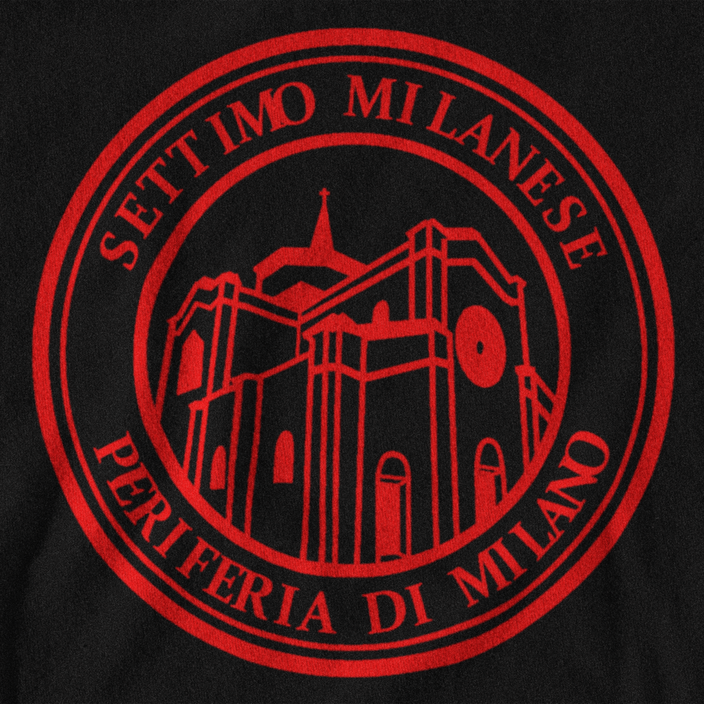 MAGLIETTA SETTIMO MILANESE ROSSONERA - PERIFERIA DI MILANO