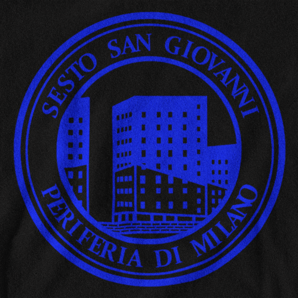 MAGLIETTA SESTO SAN GIOVANNI NERAZZURRA - PERIFERIA DI MILANO