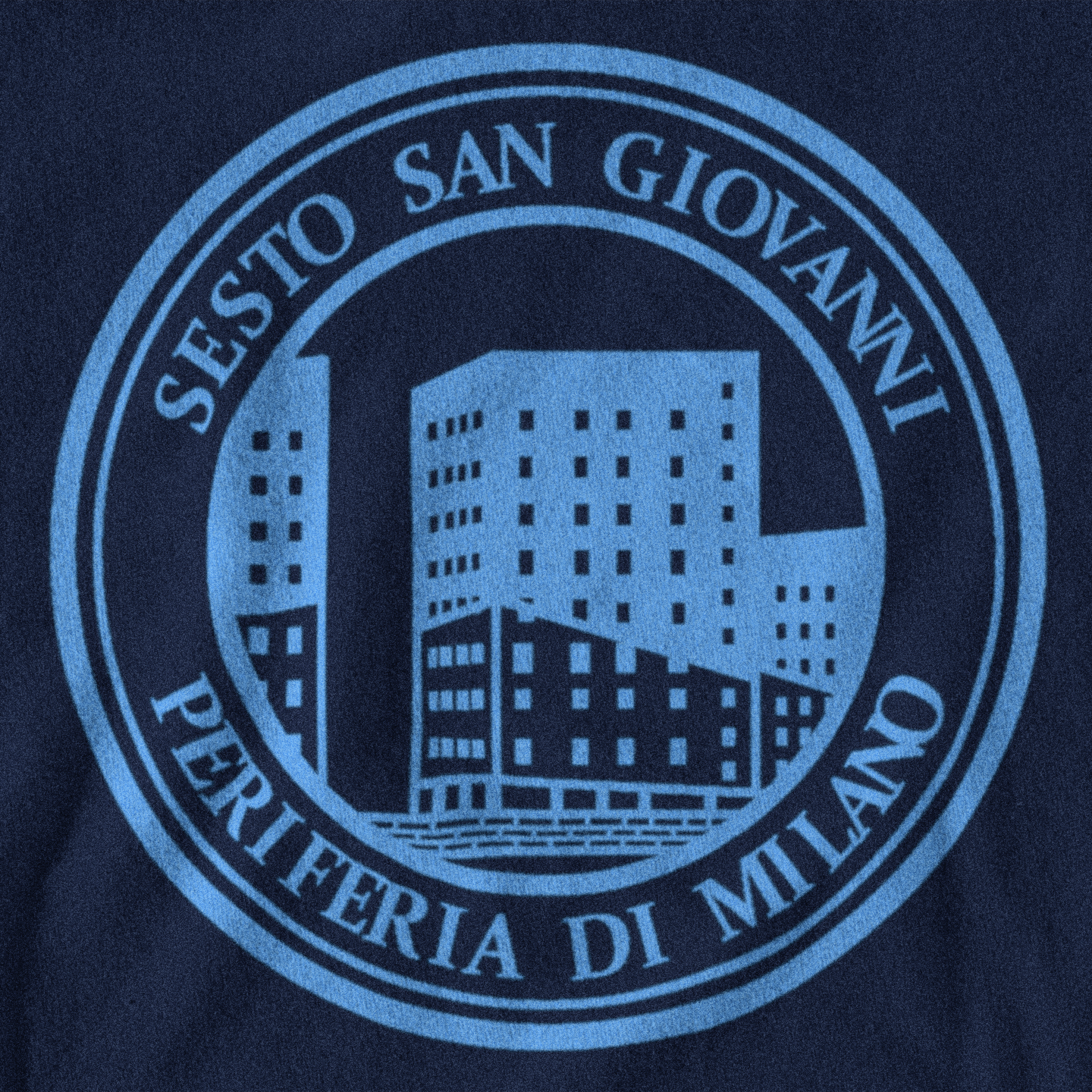 MAGLIETTA SESTO SAN GIOVANNI NERAZZURRA - PERIFERIA DI MILANO