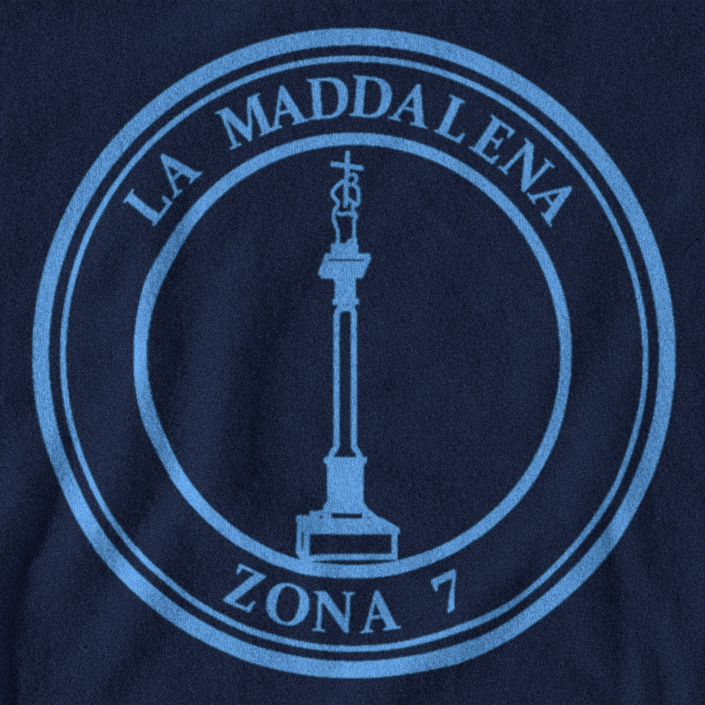 MAGLIETTA LA MADDALENA (ZONA 7) NERAZZURRA